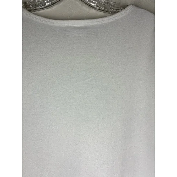 How To Sleep With A Dog Graphic Night Shirt White One Size Cotton Humor Puppy - Picture 8 of 10